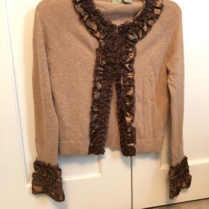 Brown sweater or cardigan